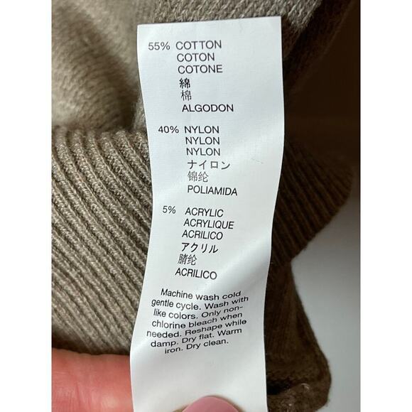 Gap Factory Oatmeal Tan Cardigan Sweater Women's Size XS - Picture 4 of 4